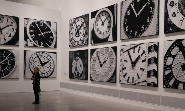 “World Time Clock” Bettina Pousttchi, Berlinische Galerie